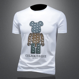 2025年新款短袖T恤钱塘3019TX3058P75镂空，男装T恤，钱塘6016-1(原3019)