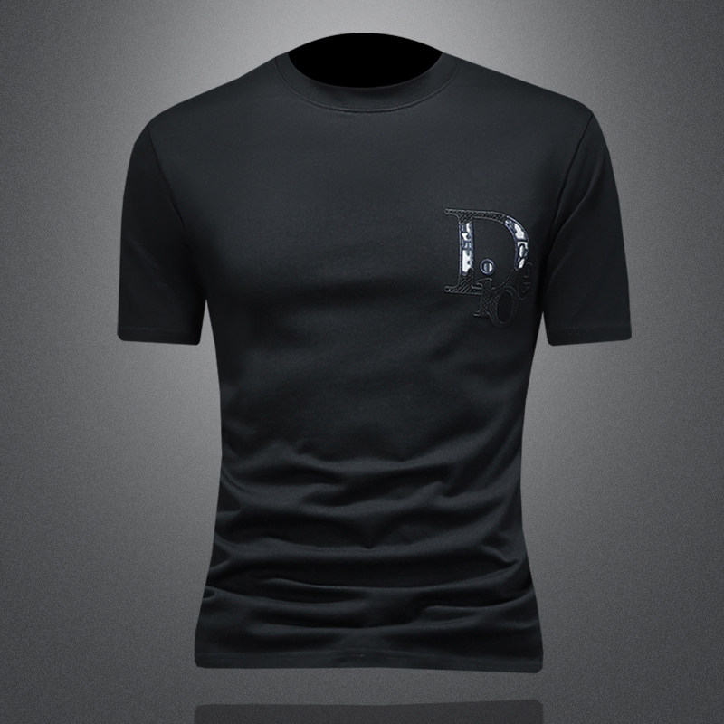 2026年新款微阔短袖T恤钱塘3019TX3096P75镂空，男装T恤，钱塘6016-1(原3019)