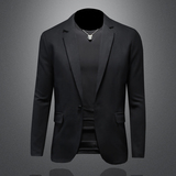 2024年新款高端纯色休闲小西装钱塘3019X6718P155镂空，男装西服套装，钱塘6016-1(原3019)