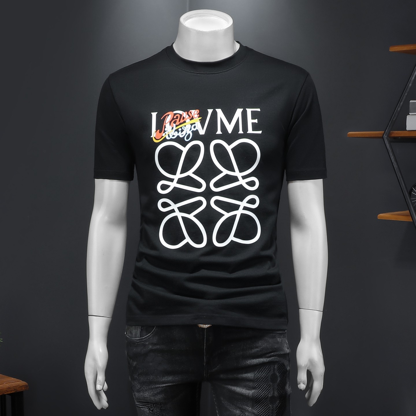 2026年新款短袖T恤钱塘3019TX3090P75假模，男装T恤，钱塘6016-1(原3019)