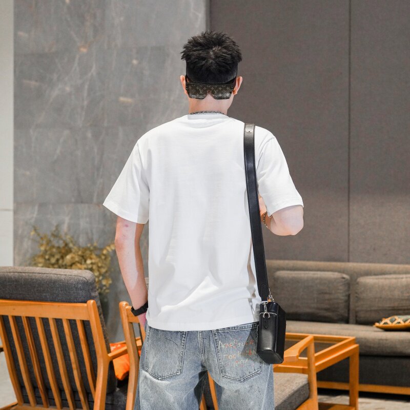 2026年新款微阔短袖T恤钱塘3019TX3099P75真模,男装T恤,钱塘6016-1(原3019)
