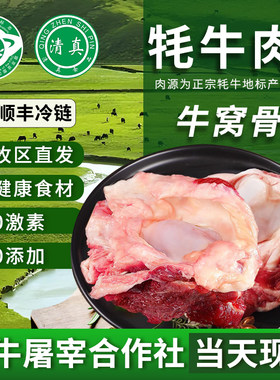 牦牛牛窝骨新鲜牛窝骨生鲜牛肉