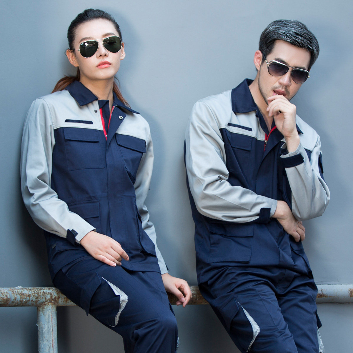 Tenue de travail en coton - Ref 1914946 Image 3