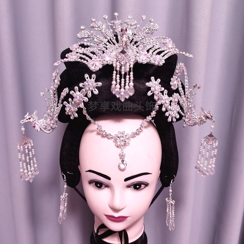 西游记火彩头饰女儿国王布灵布灵