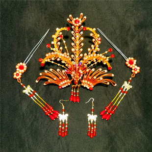 戏曲头饰大全花旦正凤DIY戏剧头面汉服古装复古风演出粤剧配饰品