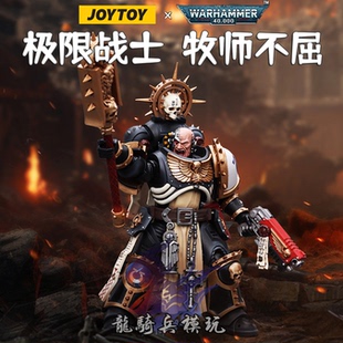 JT8902可动兵人1 18模型 不屈 JOYTOY暗源战锤40K极限战士牧师