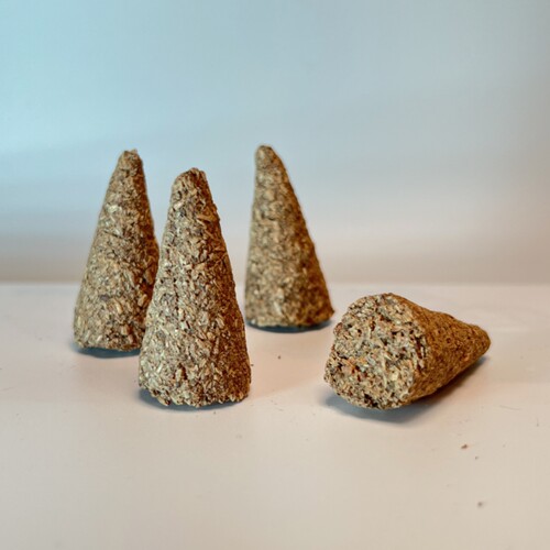 手工塔香 秘鲁圣木香塔 粗粒感香锥 空间清理烟熏净化Palo Santo