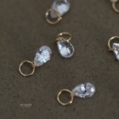 简约设计感mini吊坠 精致水滴坠 挂坠 太美啦～Jennie款 14K黄金