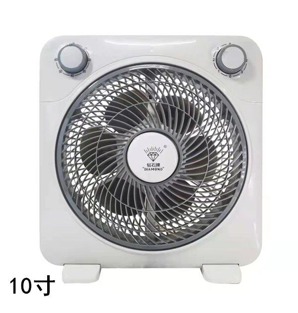 钻石牌电风扇台式鸿运扇12寸小电扇宿舍家用床头台扇静音转页扇免