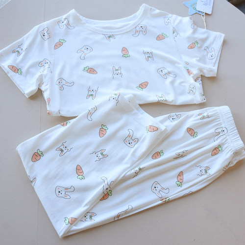 竹纤维家居服凉感家居夏季