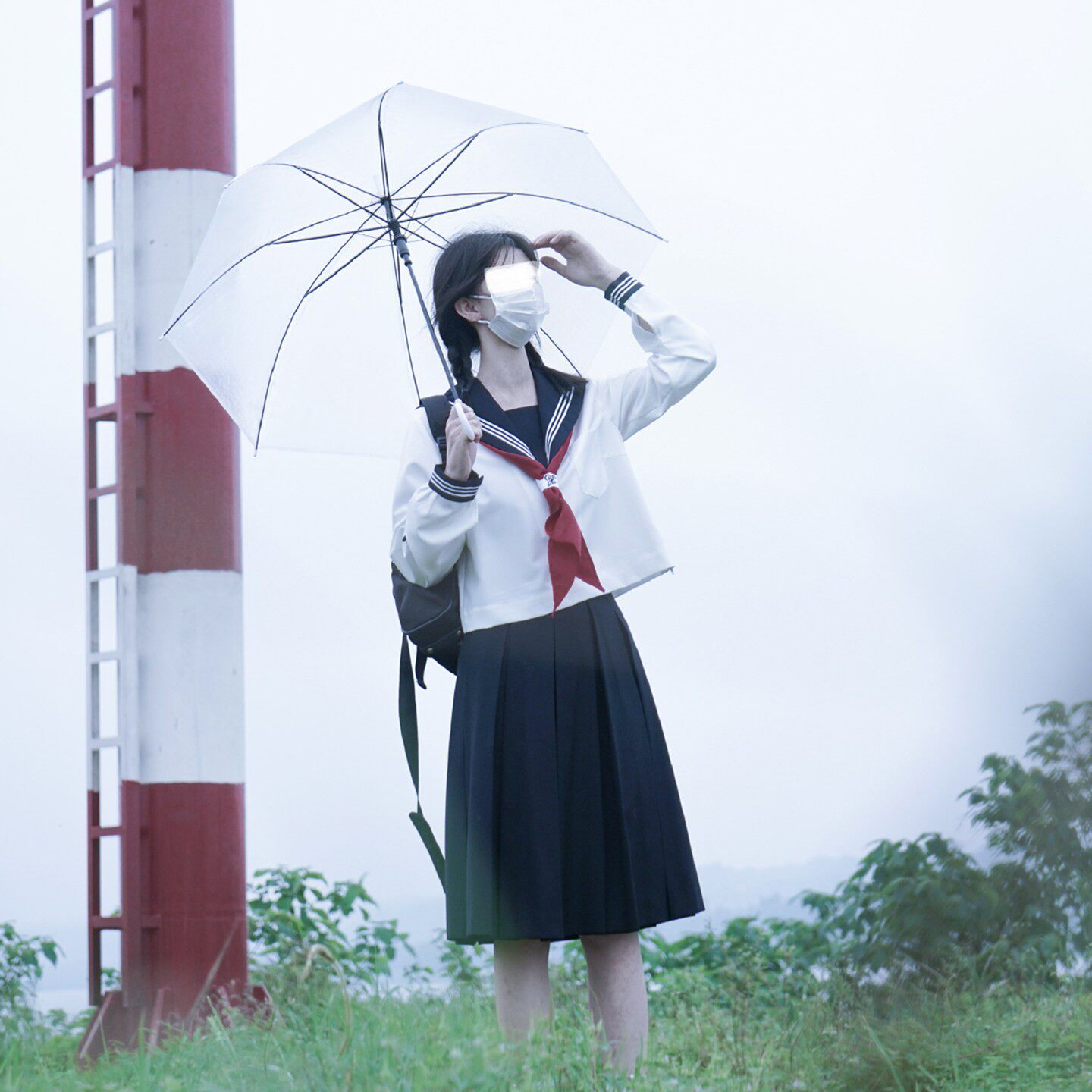 樱花家族jk制服【白三本】校供感基础款水手服中服间冬服长袖套装