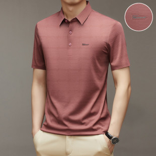 简约百搭舒适亲肤透气商务休闲 POLO衫 依立腾男士 短袖