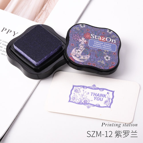 【正品】月猫szm印台布料金属