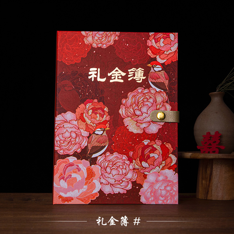 结婚收礼记账本礼金薄婚礼喜事