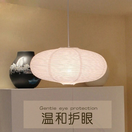 新年元宵灯笼吊灯日式和风纸灯笼创意手工野口勇装饰灯笼纸灯灯罩