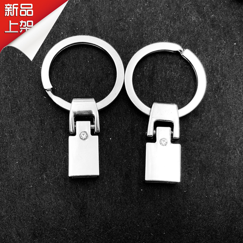 【8MM 10MM钥匙扣头】活动扣车牌号码配件字母车牌钥匙扣DIY配件