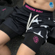 运动训练紧身裤 GI面料球员版 男 高弹力包裹打底裤 BKCXZICE健身短裤