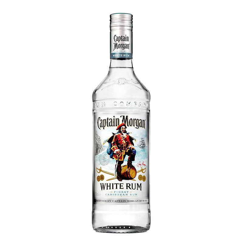 摩根船长英国进口白朗姆酒700ml鸡尾酒调酒基酒mojito莫吉托洋酒
