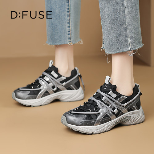 迪芙斯2026年春季新款老爹鞋