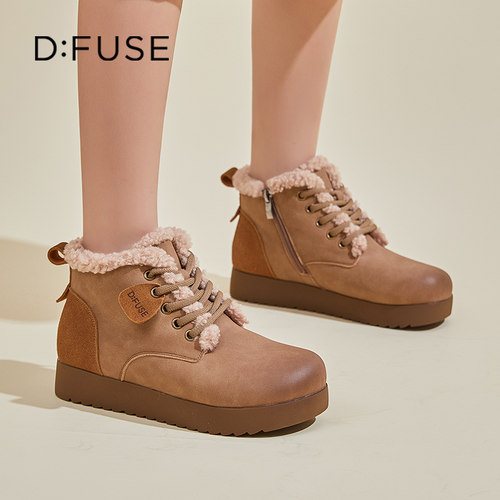 迪芙斯短靴时尚雪地靴