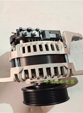 适用于大宇DH220-5挖机发电机JFZ2980WG12J扁线圈28V80A大功率8PK