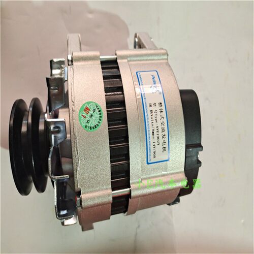 适用于玉柴4A/4B动力发电机AVE1902Y 14V90A内调右斜脚2A80皮带轮