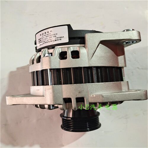 适用于新款天龙雷诺发电机图号D5010222310五插子28V80A5PK皮带轮