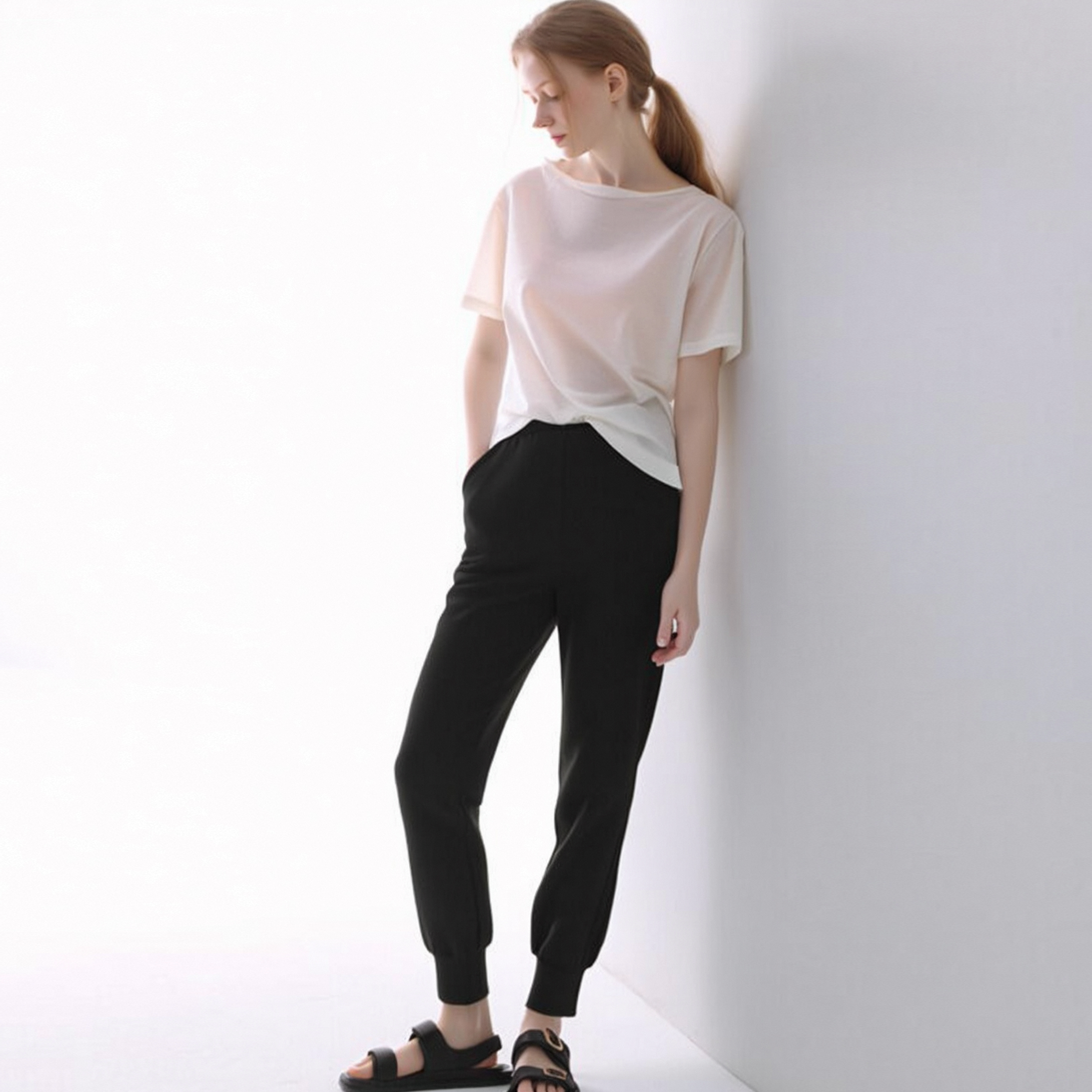 休闲裤2025新款束脚运动裤女春秋