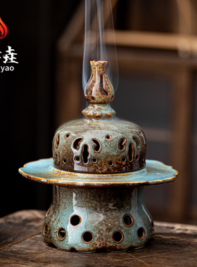 秦垚创意家用室内檀香炉
