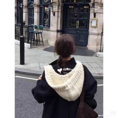 阿林handmade系扣款羊驼绒巴拉克拉法帽材料包