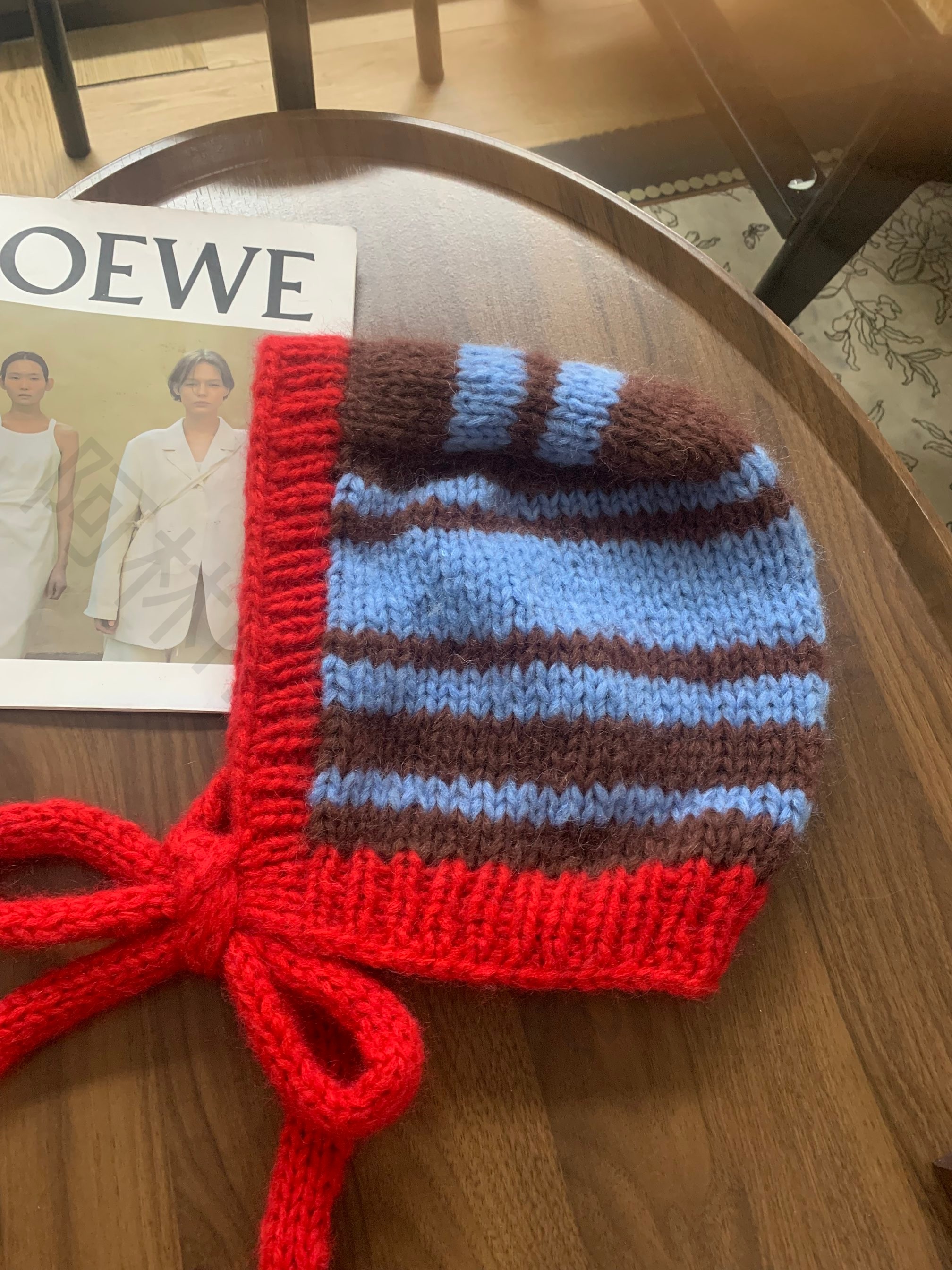 阿林handmade手工腊肠版巴拉克拉法帽材料包