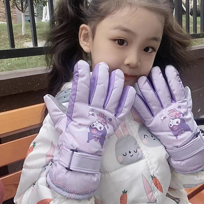 盛琦分指防水可以玩雪滑雪手套