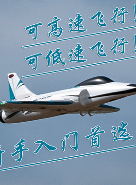 迪乐美Dynam Meteor小流星70mm 4S涵道航模飞机固定翼涵道入门机
