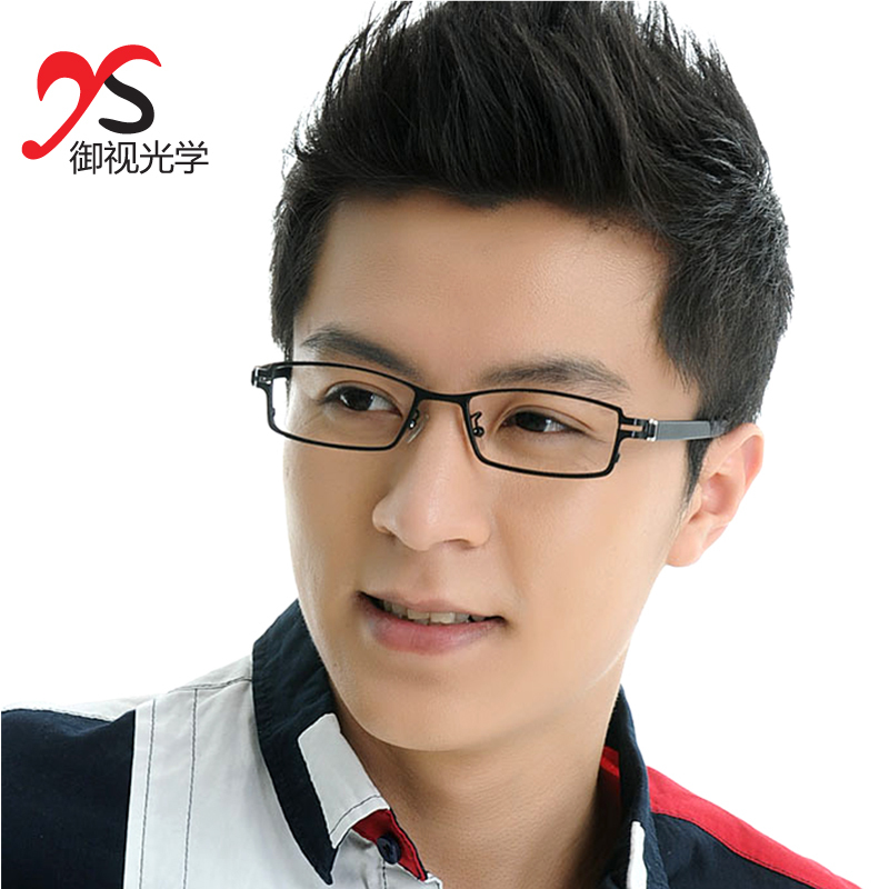 御视超时尚酷tr-90男全框眼镜架