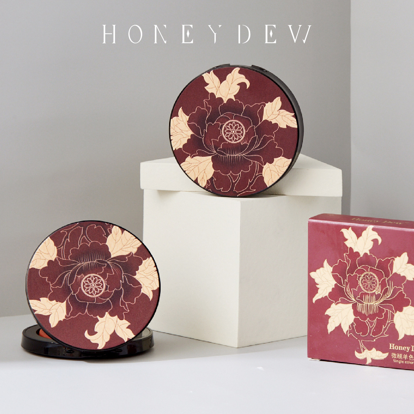 honeydew花藜木杏橘色腮红修容一体盘爆款单色高端阴影想总同款