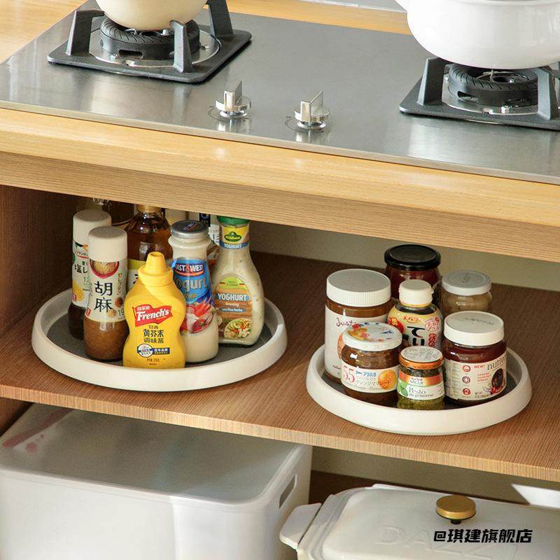 神器旋转调料架桌面瓶罐调味料多功能收纳架厨房置物架圆形台面,厨房/烹饪用具,其它,淘宝优惠券,粉丝福利购,淘宝优惠卷