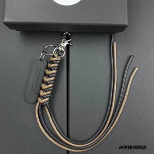 蜡绳裤绳男女同款配饰包挂件裤链潮男腰间手工编织皮蜡绳挂件挂件