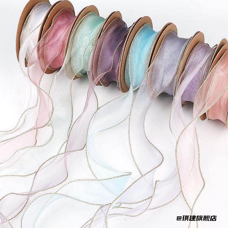 雪纱尾纱烘焙丝带DIY配件纤彩彩带蛋糕礼品拷边手工纱带波浪,节庆用品/礼品,交车蝴蝶结,淘宝优惠券,粉丝福利购,淘宝优惠卷