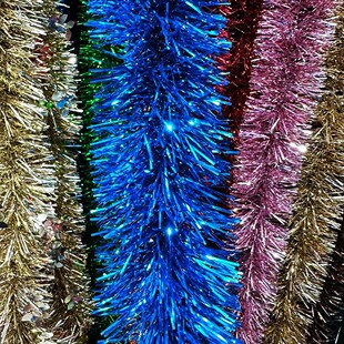 拉花茜草毛条彩带布置圣诞婚礼装饰婚庆派对用品彩色毛条彩条演出