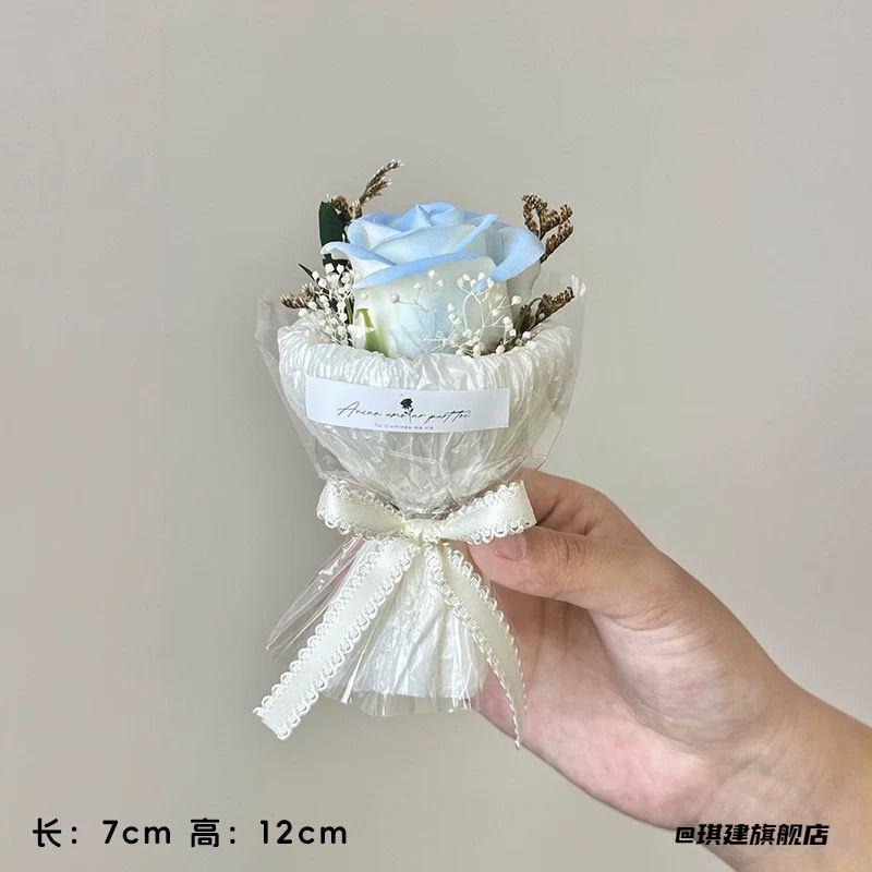 迷你口袋见面小花束玫瑰向日葵图片