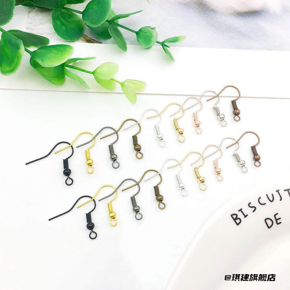 套装无耳洞耳坠挂钩耳钩耳饰耳勾时尚女士圆环工具手工材料材料包