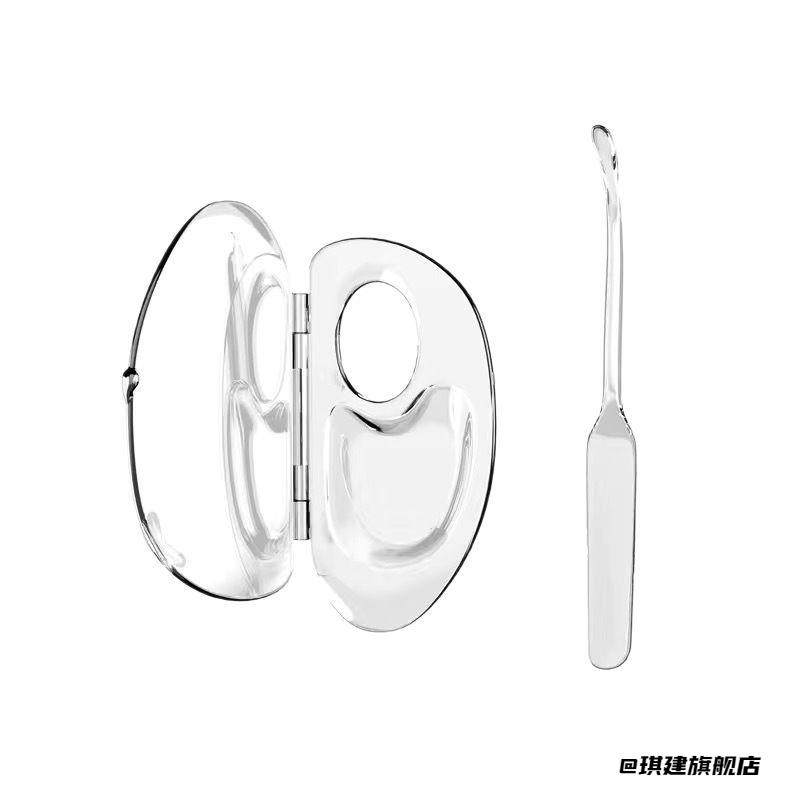 化妆师可折叠亚克力刮铲彩妆盘子美妆粉底液试色粉底调色盘便携,收纳整理,粉底液收纳架,淘宝优惠券,粉丝福利购,淘宝优惠卷