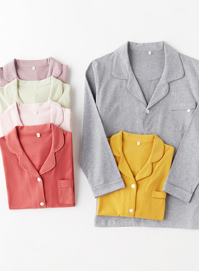 情侣纯棉睡衣特价清仓大码春秋折扣长袖长裤套装男女士宽松家居服