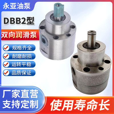 DBB2双向供油润滑泵摆线转子油泵DBB-4数控机车床润滑齿轮油泵