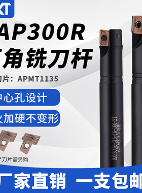 数控直角方肩立铣刀杆BAP300R加工中心抗震开粗R0.8飞刀杆1135