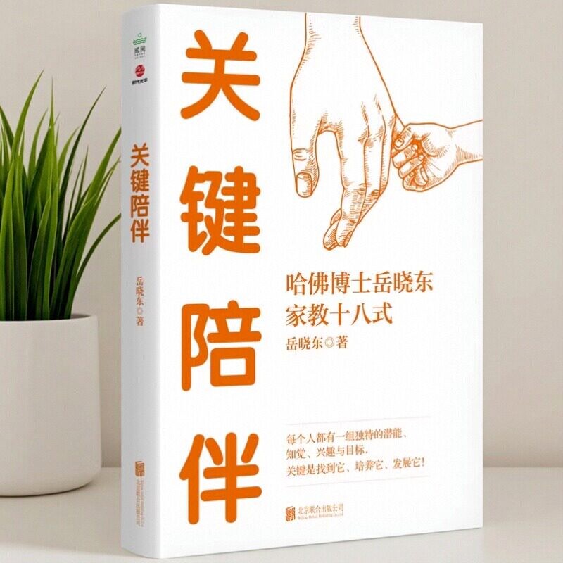 现货正版关键陪伴——哈佛博士岳晓东家教18式如何培养孩子的自律责任感家庭教育书籍