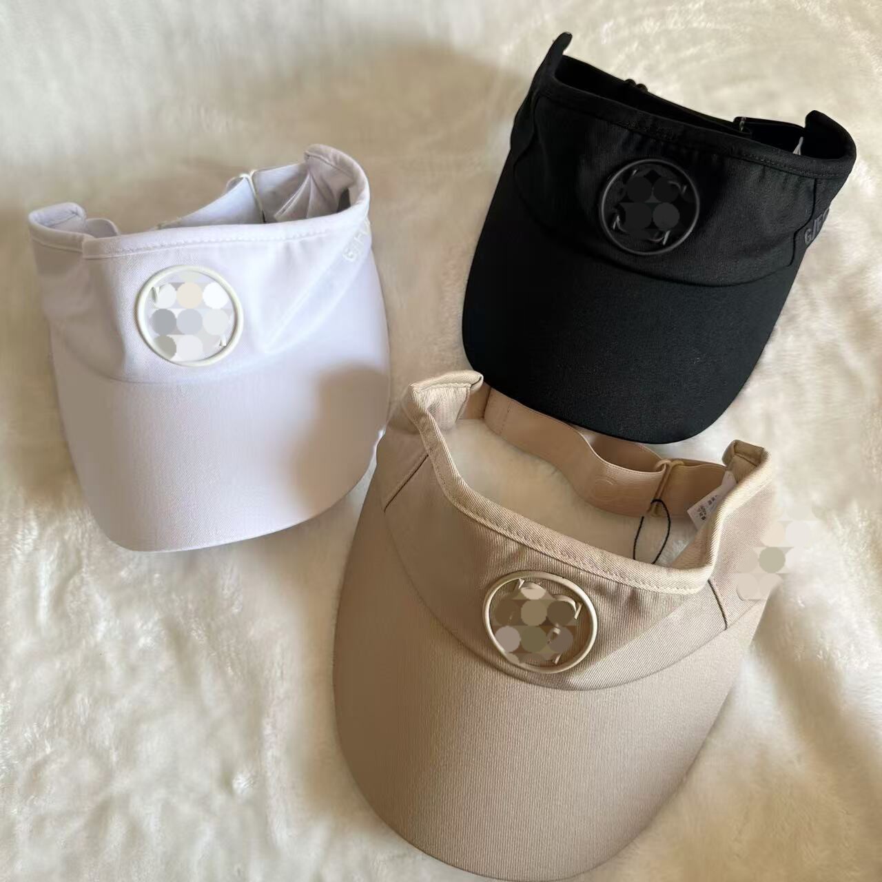 高尔夫女款球帽夏季防晒遮阳空顶帽户外运动休闲鸭舌帽透气速干帽