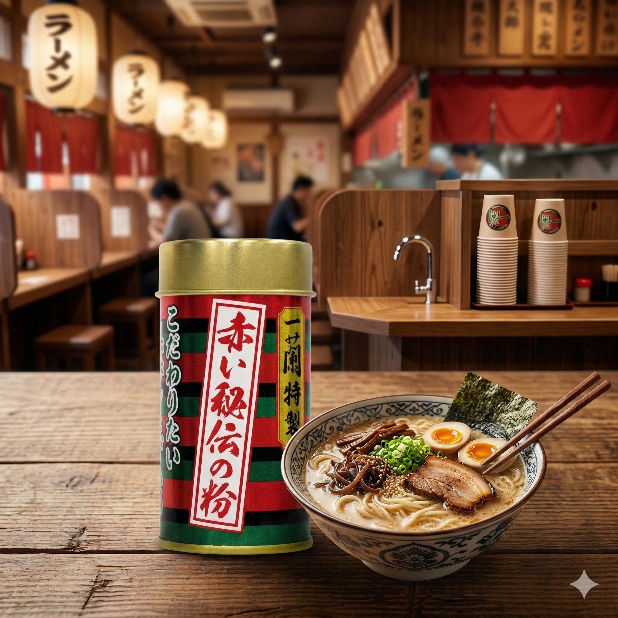 日本一兰拉面秘传辛辣调味粉福冈限定特制辣粉拌饭拌面百搭蘸料
