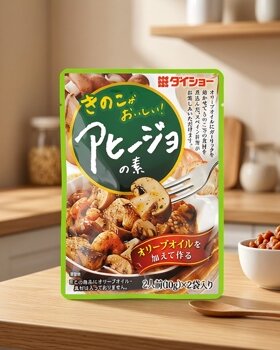 日本Daisho蒜香橄榄油调味粉西班牙风味阿希霍调料蘑菇海鲜佐料