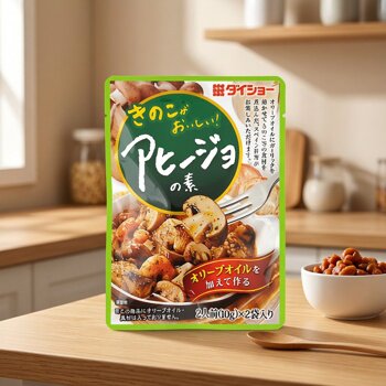 日本Daisho蒜香橄榄油调味粉西班牙风味阿希霍调料蘑菇海鲜佐料